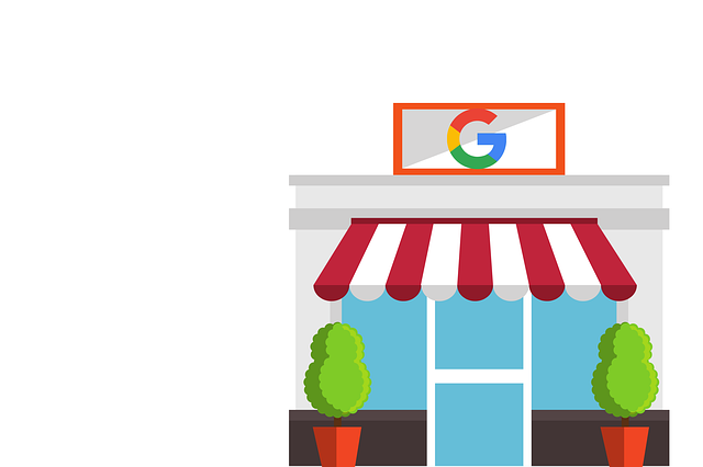 A map showing local businesses and their local SEO rankings